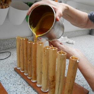 Atelier artisanal : création de vos propres bougies en cire et dégustation de miel