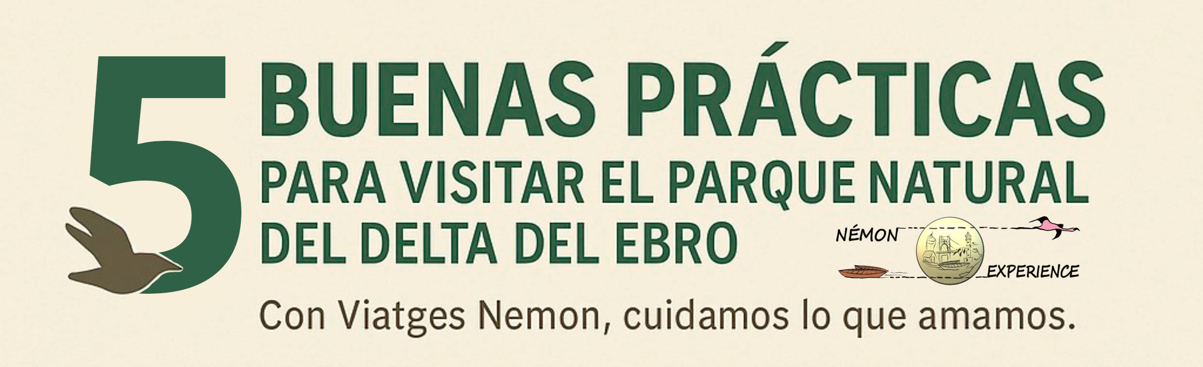 5 Buenas prácticas para visitar el Parque Natural del Delta del Ebro