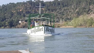 17:15h Recorregut fluvial amb el Llagut de Benifallet.
